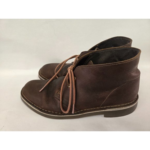 Clark\'s Bushacre 2 Mens Brown Desert Leather Chukka Boots Size 9.5 Classic main image 7